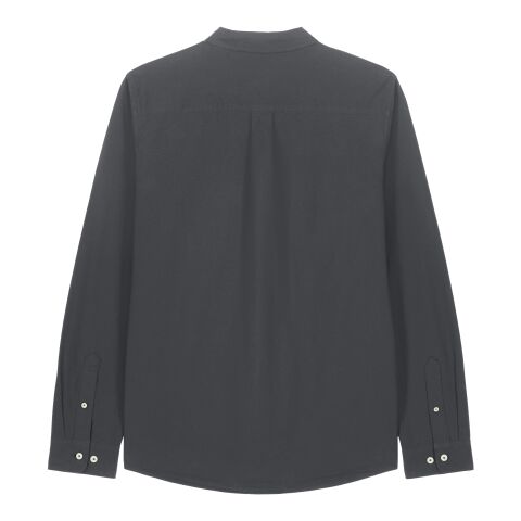 POD Stanley&amp;Stella - Stanley Oxford Shirt Anthrazit | XL | DTF Linke Brust