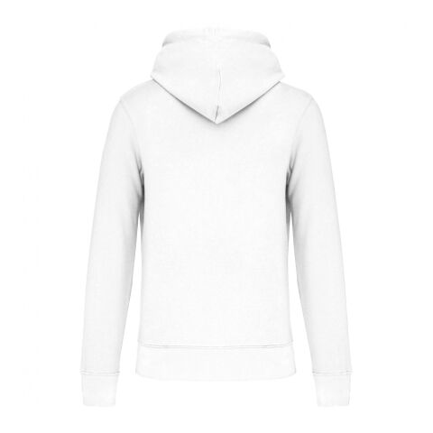 Vegan &amp; Bio Unisex Hoodie weiß | 2XL | ohne Werbeanbringung
