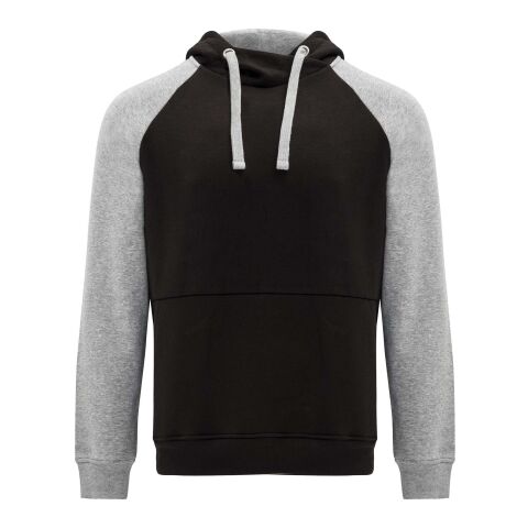 Badet zweifarbiger Kapuzenpullover Unisex Standard | schwarz-heather grau | roly-L | ohne Werbeanbringung | Nicht verfügbar | Nicht verfügbar | Nicht verfügbar