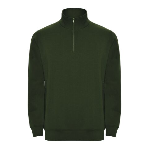 Aneto Pullover mit Viertelreißverschluss Standard | dunkelgrün | 2XL | ohne Werbeanbringung | Nicht verfügbar | Nicht verfügbar | Nicht verfügbar