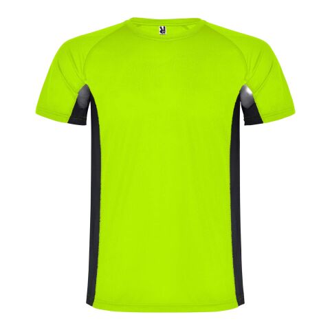 Shanghai 140 g/m² Sport T-Shirt für Herren Standard | Fluor Green-schwarz | S | ohne Werbeanbringung | Nicht verfügbar | Nicht verfügbar | Nicht verfügbar