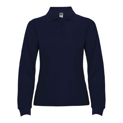 Estrella Langarm Poloshirt für Damen Standard | Navy Blue | 2XL | ohne Werbeanbringung | Nicht verfügbar | Nicht verfügbar | Nicht verfügbar