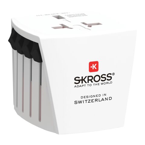 SKROSS World Travel Adapter MUV Micro weiß | ohne Werbeanbringung | Nicht verfügbar | Nicht verfügbar