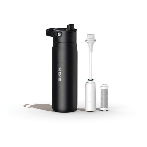 BRITA LARQ IQ Track Purify Clean Flasche 680ml schwarz