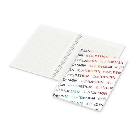 Notizbuch Spiralbindung Bizz-Book RECYCLING 80 Blatt Titel individuell bedruckt A4+ (225 × 297 mm) | ohne Werbeanbringung