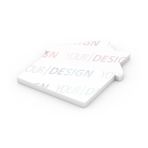 Haftnotizblock Form 100 × 72 mm formgestanzt 80 × 66 mm | ohne Werbeanbringung | 50.0 | Haus
