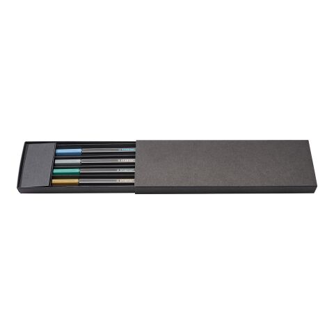STABILO Pen 68 metallic 4er-Set Fasermaler Siebdruck