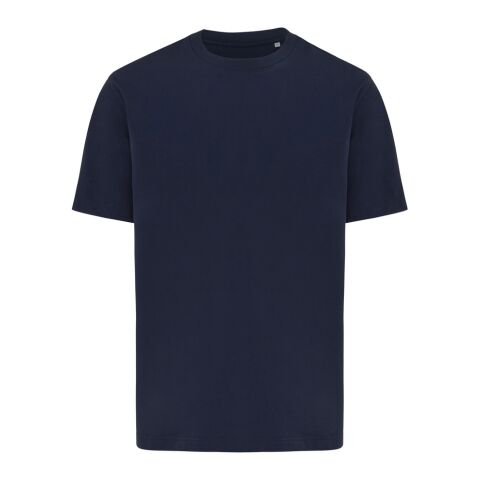 IQONIQ Nikko Heavyweight T-Shirt aus recycelter Baumwolle navy blau | XS | ohne Werbeanbringung | Nicht verfügbar | Nicht verfügbar | Nicht verfügbar