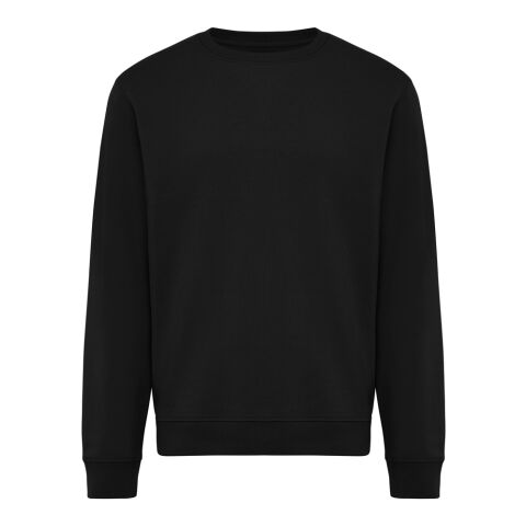 IQONIQ Torla Rundhals-Pullover aus recycelter Baumwolle schwarz | XXL