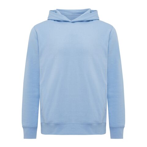 Iqoniq Yengo Hoodie mit Seitentaschen aus rec. Baumwolle himmelblau | XL | ohne Werbeanbringung | Nicht verfügbar | Nicht verfügbar | Nicht verfügbar