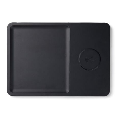 VINGA Timo RCS Desk-Charger und Ablage schwarz | ohne Werbeanbringung | Nicht verfügbar | Nicht verfügbar