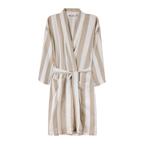 VINGA Ornos GRS Hamam-Bademantel L/XL beige-weiß | ohne Werbeanbringung | Nicht verfügbar | Nicht verfügbar | Nicht verfügbar