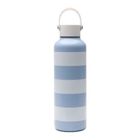 VINGA Lagoa Flasche aus RCS Stainless-Steel, 600ml hellblau-weiß | ohne Werbeanbringung | Nicht verfügbar | Nicht verfügbar