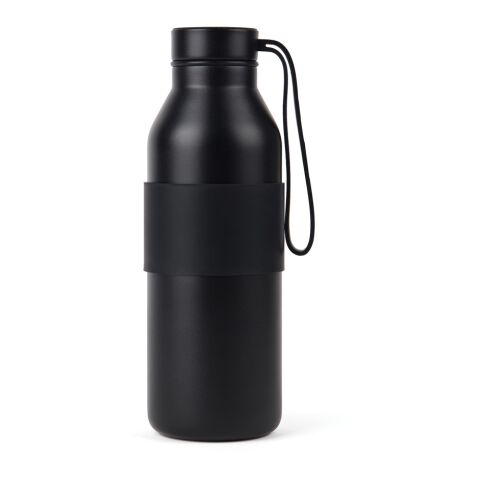 VINGA Niro RCS Stainless-Steel Sling Flasche 500ml schwarz