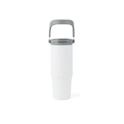 VINGA Eos Trek 880ml Flasche aus RCS rec. Stainless-Steel weiß-anthrazit | ohne Werbeanbringung | Nicht verfügbar | Nicht verfügbar
