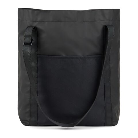 VINGA Livorno Tragetasche aus GRS recyceltem Polyester schwarz | ohne Werbeanbringung | Nicht verfügbar | Nicht verfügbar
