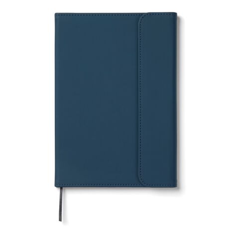 VINGA Baltimore GRS-zertifiziertes Papier &amp; PU-Notizbuch navy blau | ohne Werbeanbringung | Nicht verfügbar | Nicht verfügbar