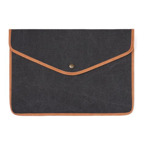 VINGA Bosler 14" Laptop-Tasche aus GRS recyceltem Canvas schwarz | ohne Werbeanbringung | Nicht verfügbar | Nicht verfügbar