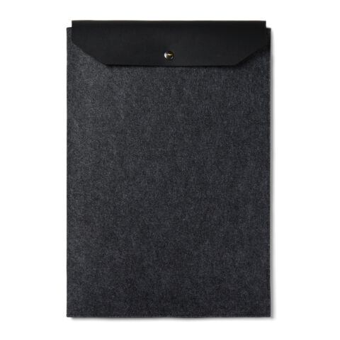 VINGA Albon 17&quot; Laptop-Seeve aus GRS recyceltem Filz schwarz | ohne Werbeanbringung | Nicht verfügbar | Nicht verfügbar