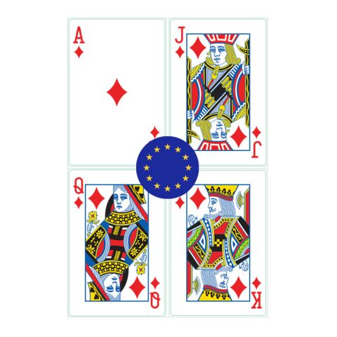 54 Spielkarten Sublimation | International