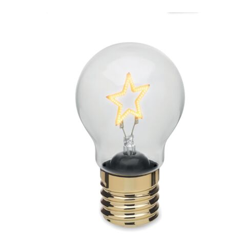 Dekorative LED-Glühbirne gelb
