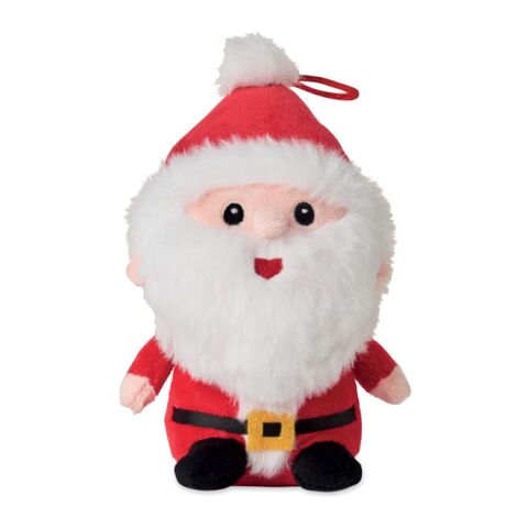 Plüsch-Weihnachtsmann rot