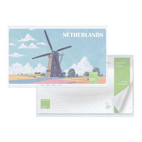 rPET GripCleaner® 4in1 Mousepad mit Standard-Einlegekarte, All-Inclusive-Paket 28 x 16 cm