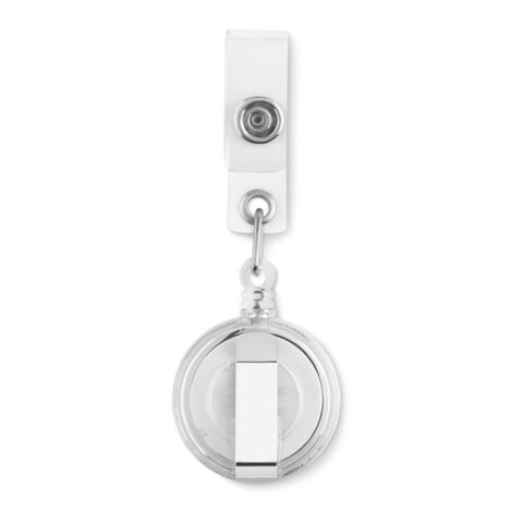 Kartenhalter mit Metallclip transparent weiß | ohne Werbeanbringung | Nicht verfügbar | Nicht verfügbar | Nicht verfügbar