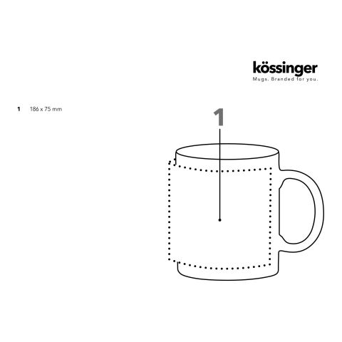 Kössinger Carina Glas-Tasse natural | ohne Werbeanbringung