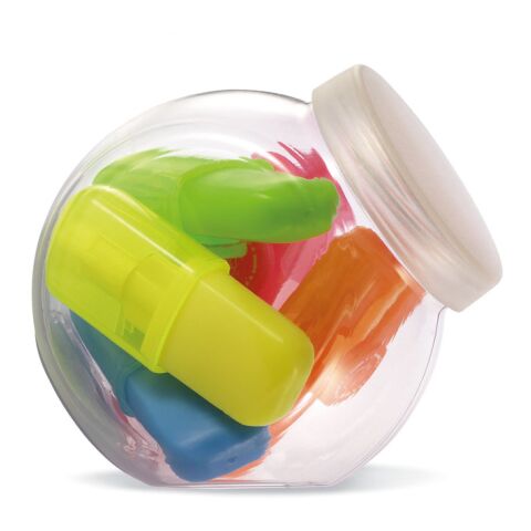 Mini-Textmarkerset bunt | ohne Werbeanbringung | Nicht verfügbar | Nicht verfügbar | Nicht verfügbar