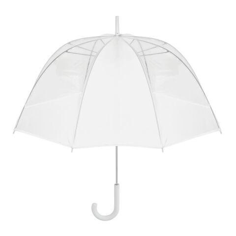 30" Regenschirm weiß