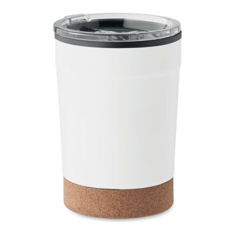 Doppelwandiger Becher 300ml weiß | ohne Werbeanbringung | Nicht verfügbar | Nicht verfügbar | Nicht verfügbar