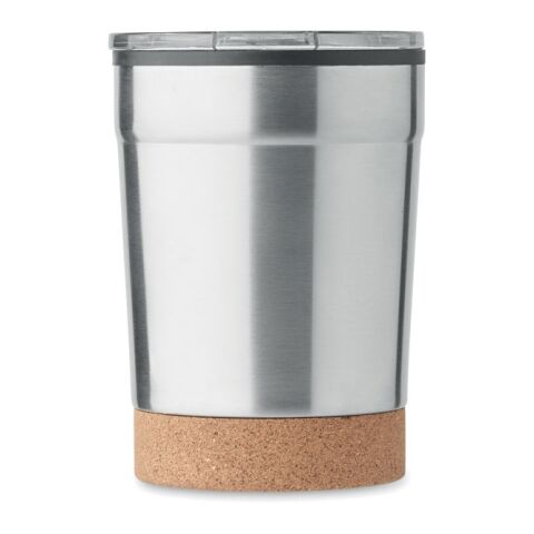 Doppelwandiger Becher 300ml mattsilber | ohne Werbeanbringung | Nicht verfügbar | Nicht verfügbar | Nicht verfügbar