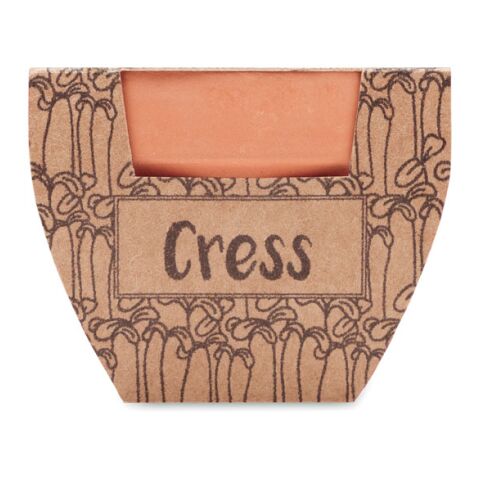 Terrakotta-Topf Kresse holzfarben | ohne Werbeanbringung | Nicht verfügbar | Nicht verfügbar | Nicht verfügbar