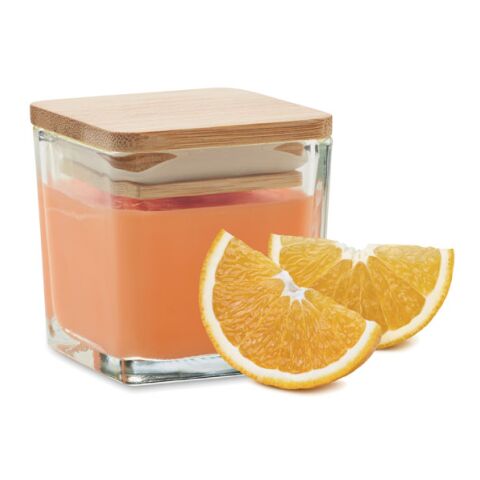 Kerze im Glas 50g orange | ohne Werbeanbringung | Nicht verfügbar | Nicht verfügbar | Nicht verfügbar