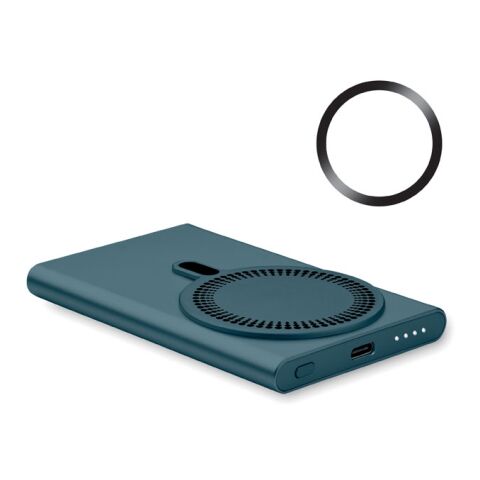 Powerbank mit Ladestation 15W blau | ohne Werbeanbringung | Nicht verfügbar | Nicht verfügbar | Nicht verfügbar