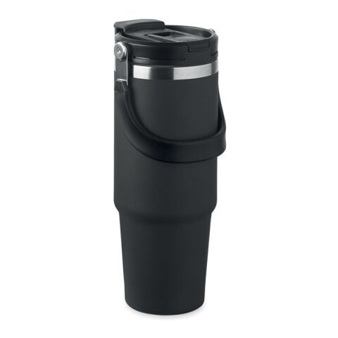 Doppelwandiger Becher 850 ml schwarz | ohne Werbeanbringung | Nicht verfügbar | Nicht verfügbar | Nicht verfügbar
