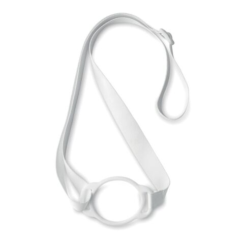 Lanyard mit Getränkehalter weiß