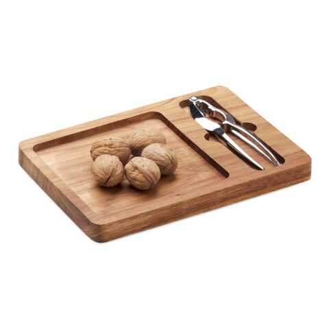Nussknacker-Set holzfarben