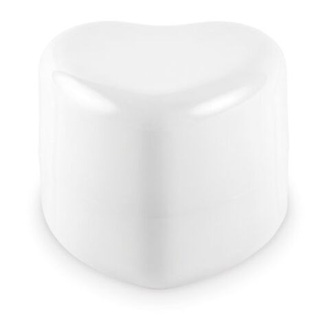 Lippenbalsam Herz weiß | ohne Werbeanbringung | Nicht verfügbar | Nicht verfügbar | Nicht verfügbar