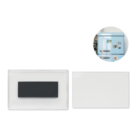 Acryl-Fotomagnet rechteckig transparent | ohne Werbeanbringung | Nicht verfügbar | Nicht verfügbar