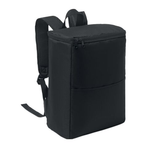 Kühlrucksack 600D RPET schwarz | ohne Werbeanbringung | Nicht verfügbar | Nicht verfügbar | Nicht verfügbar