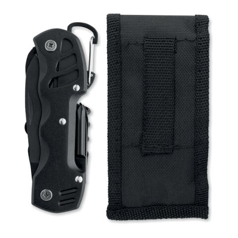 13in1-Multitool-Messer schwarz