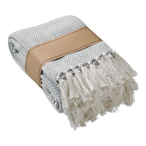 Decke recycelter Polycotton beige