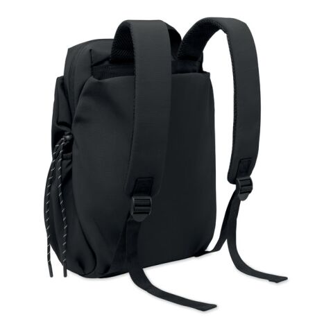 16" Laptop-Rucksack Nylon schwarz
