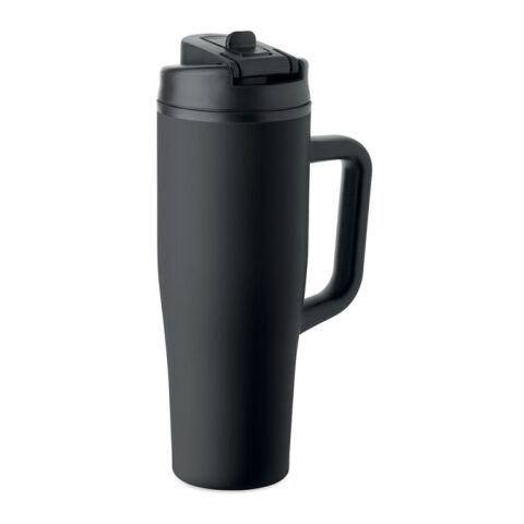 Doppelwandiger Becher 900ml schwarz