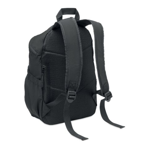 Rucksack Ripstop-Nylon schwarz