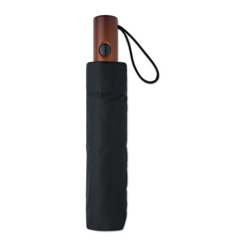 21" Automatik Regenschirm schwarz