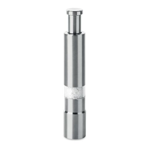 Salz- oder Pfefferpresse transparent grau