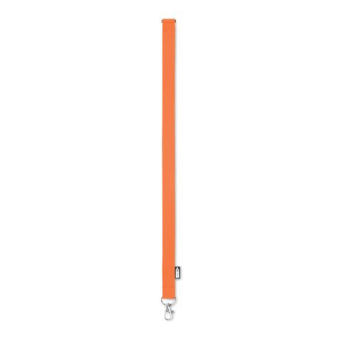 Lanyard RPET 20mm orange | ohne Werbeanbringung | Nicht verfügbar | Nicht verfügbar | Nicht verfügbar